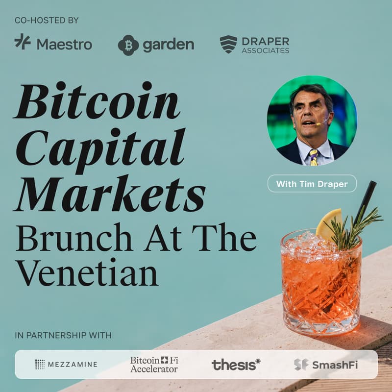 Cover Image for Bitcoin Capital Markets: Brunch at The Venetian