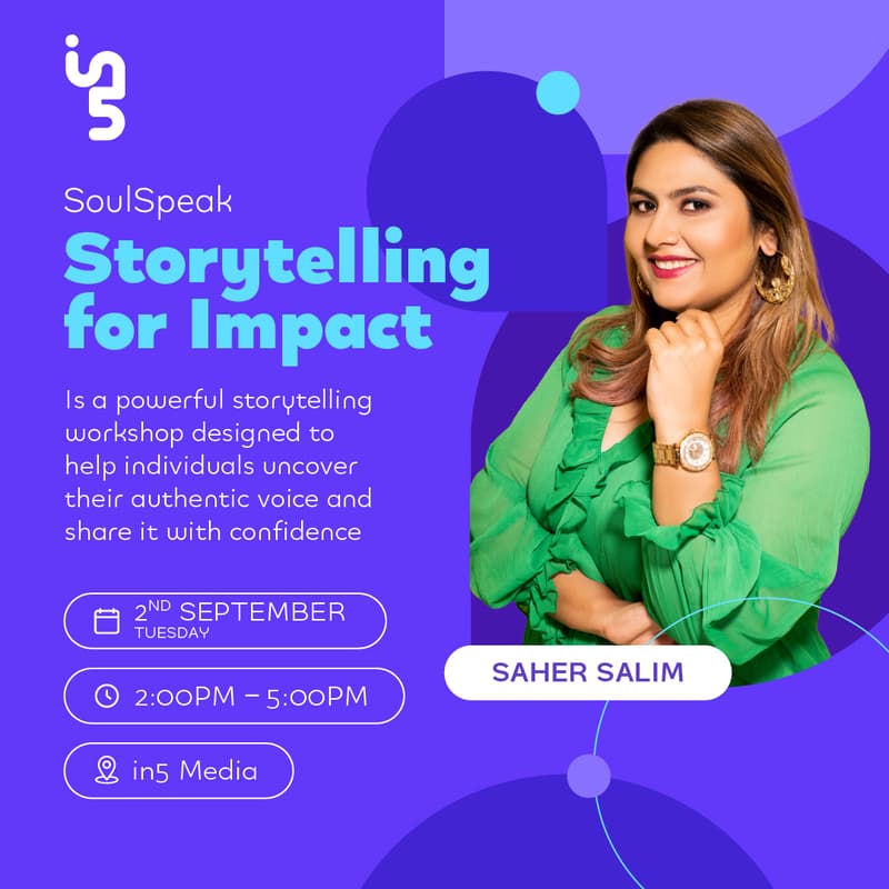 Cover Image for Storytelling for Impact -workshop