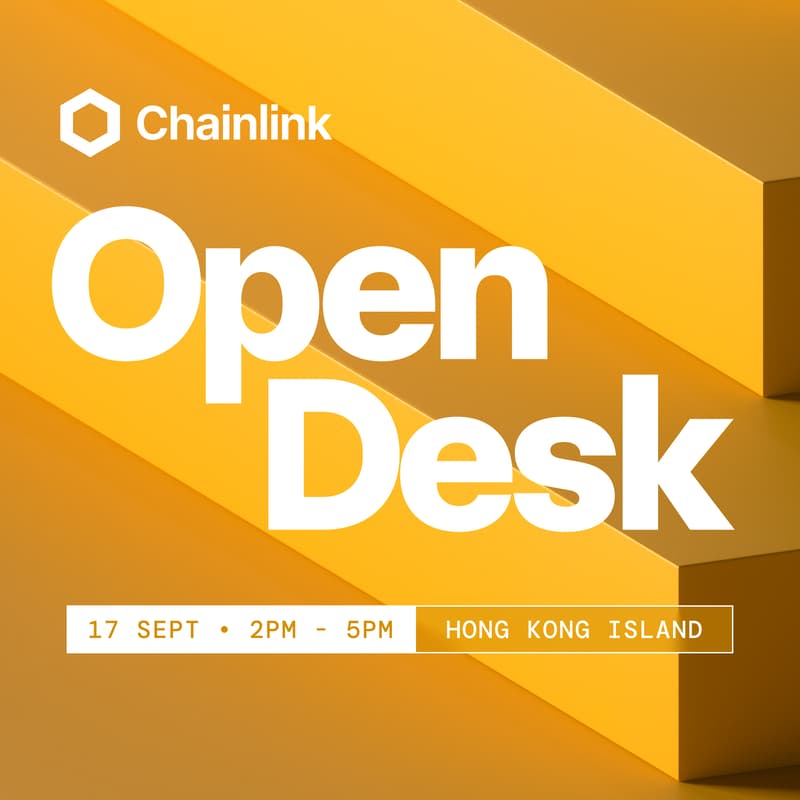 Cover Image for Chainlink Open Desk @Hong Kong – Coworking for Web3 Frens