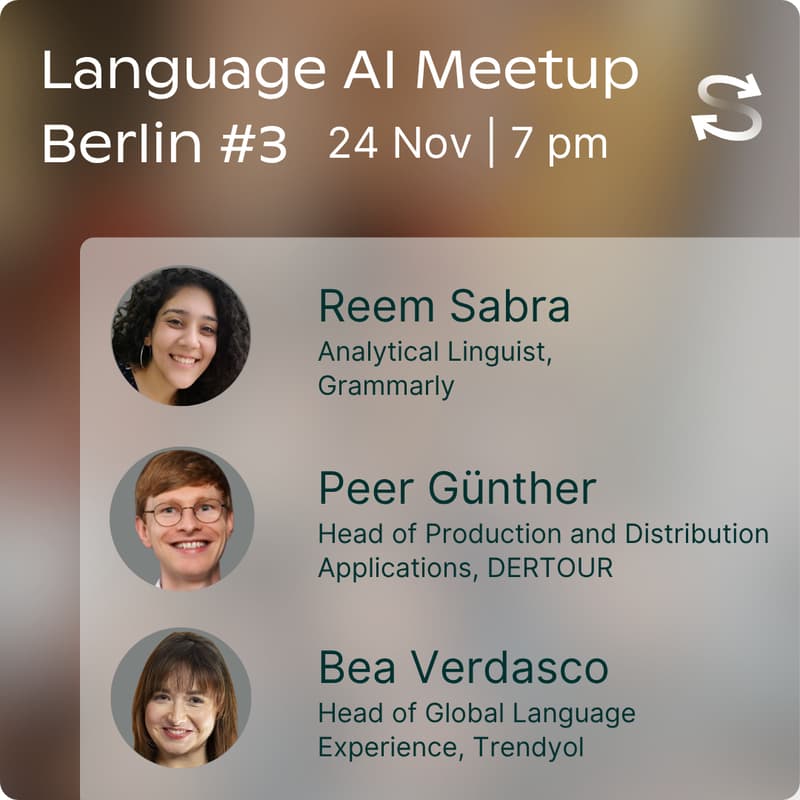 Cover Image for Berlin Language AI Meetup #3