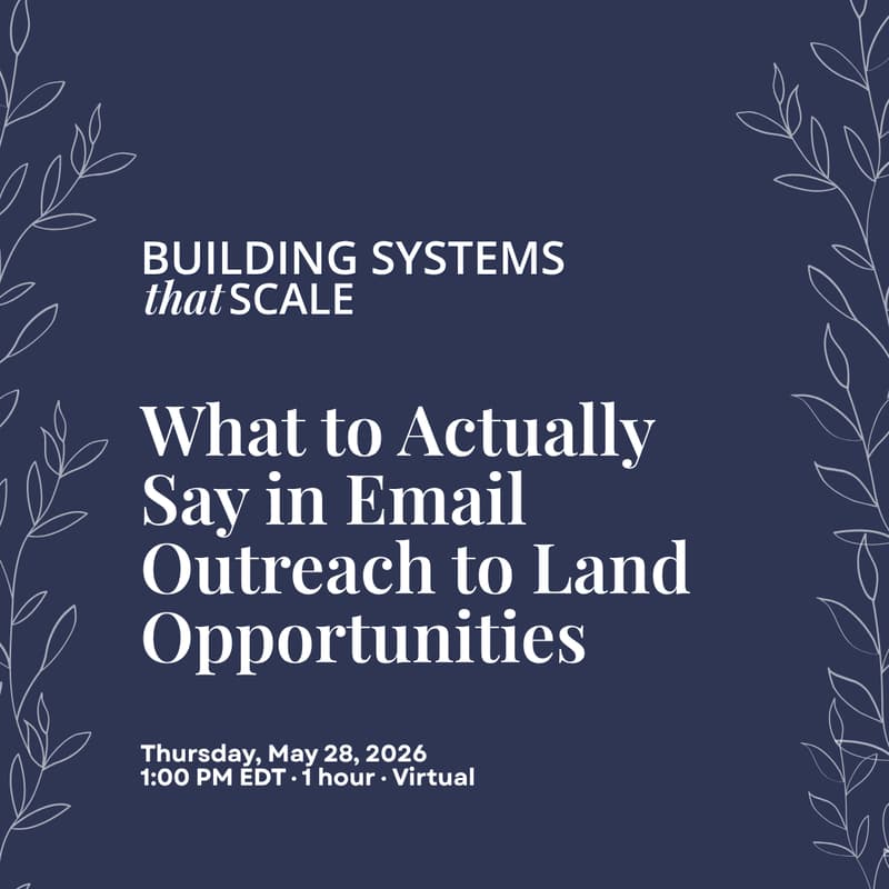 Cover Image for Building Systems that Scale