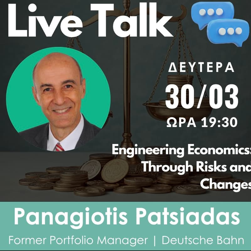 Cover Image for 14th Live Talk: "Engineering Economics: Through Risks and Changes"