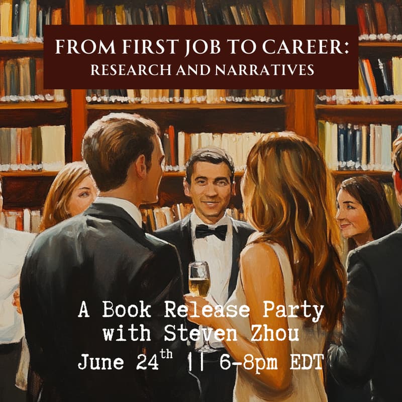 Cover Image for From First Job to Career: A Book Release Party