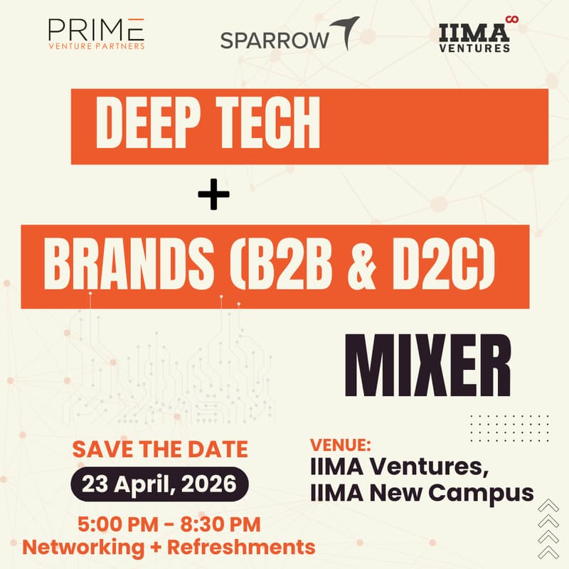 Cover Image for Masterclass with 3 VCs : Deep Tech + Brands