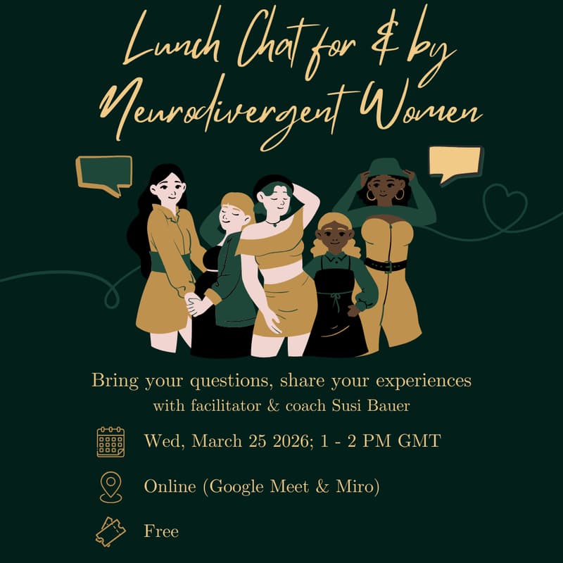 Cover Image for Lunch Chat for Neurodivergent Women (March 2026)