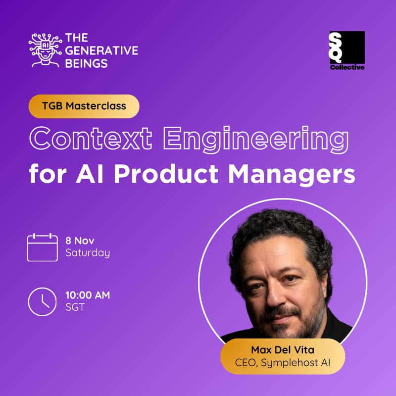 Cover Image for Context Engineering for AI Product Managers | TGB Masterclass
