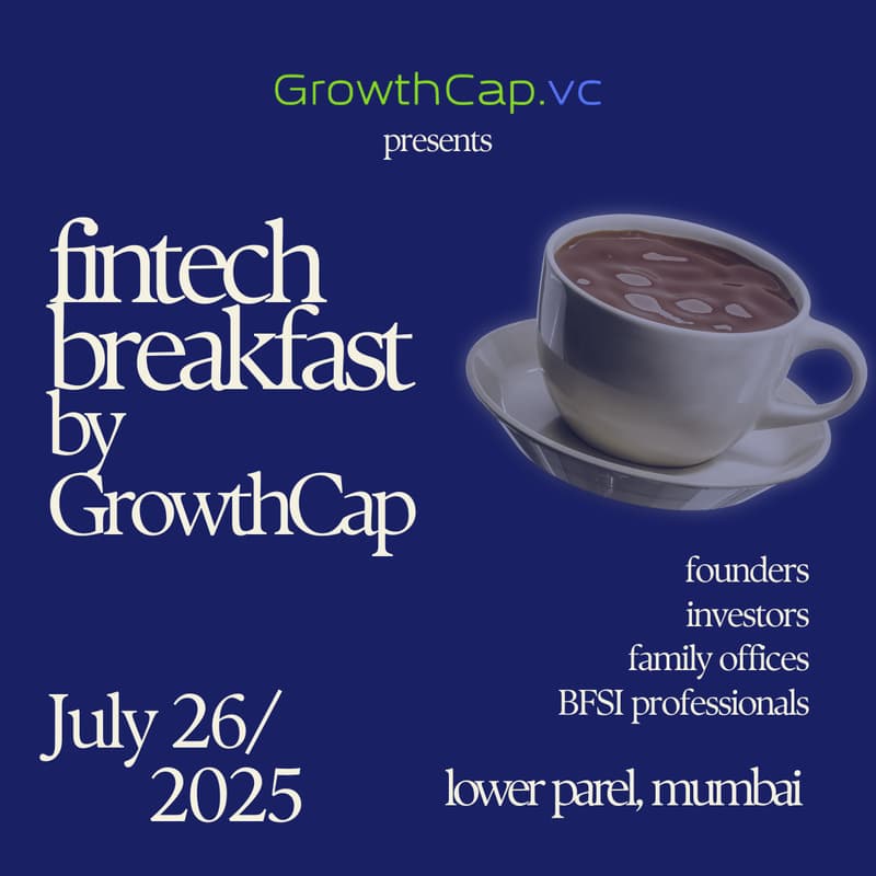 Cover Image for Fintech Breakfast by GrowthCap Ventures