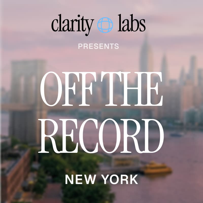 Cover Image for Off The Record ✦ New York