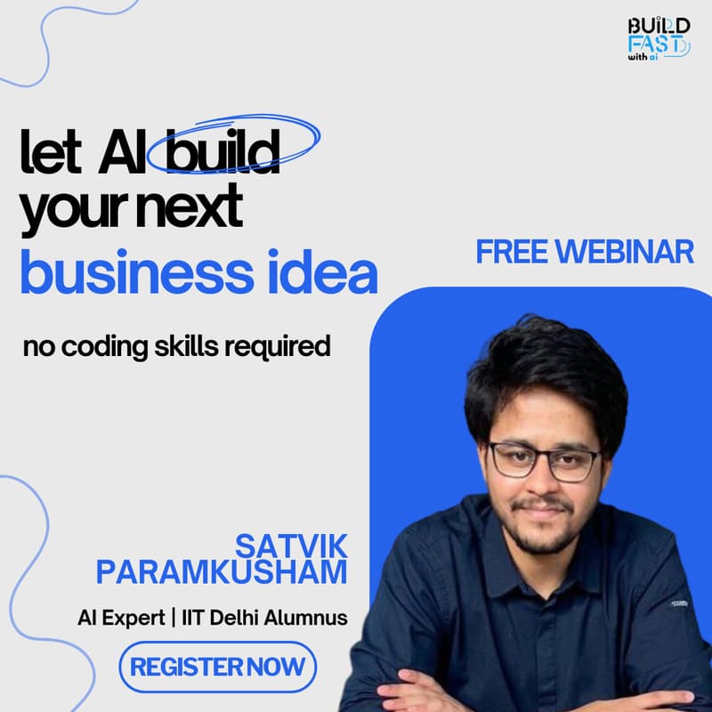 Cover Image for AI for PMs : Turn Product Ideas Into Working MVPs