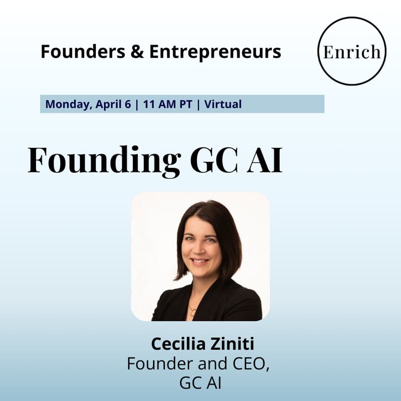 Cover Image for Founding GC AI with Cecilia Ziniti