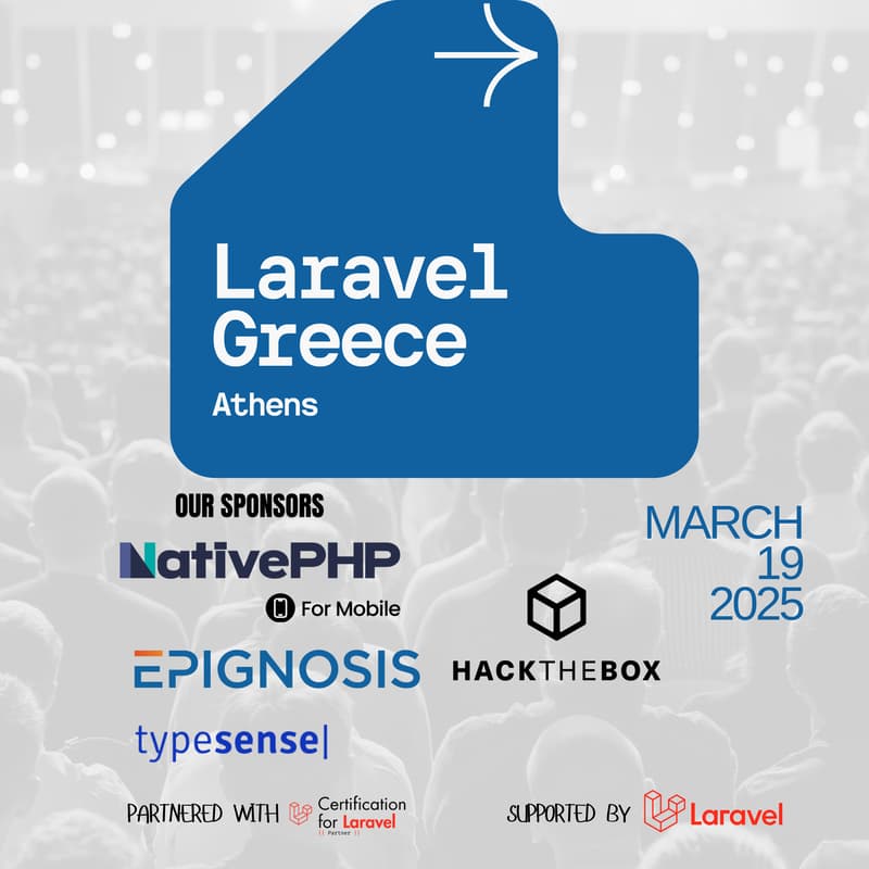 Cover Image for Laravel Greece - Athens March 2026