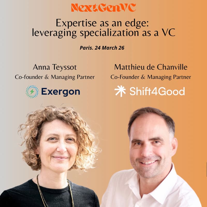 Image de couverture pour Next gen VC - Expertise as an edge: leveraging specialization as a VC