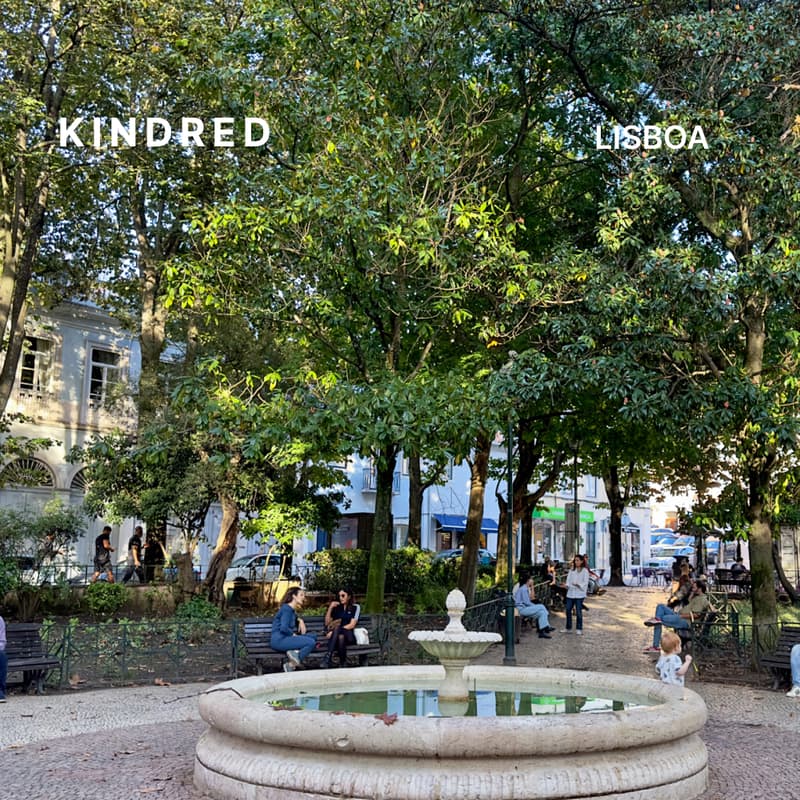 Cover Image for Kindred Spirits of Lisboa: Sunset hangs at Praça das Flores