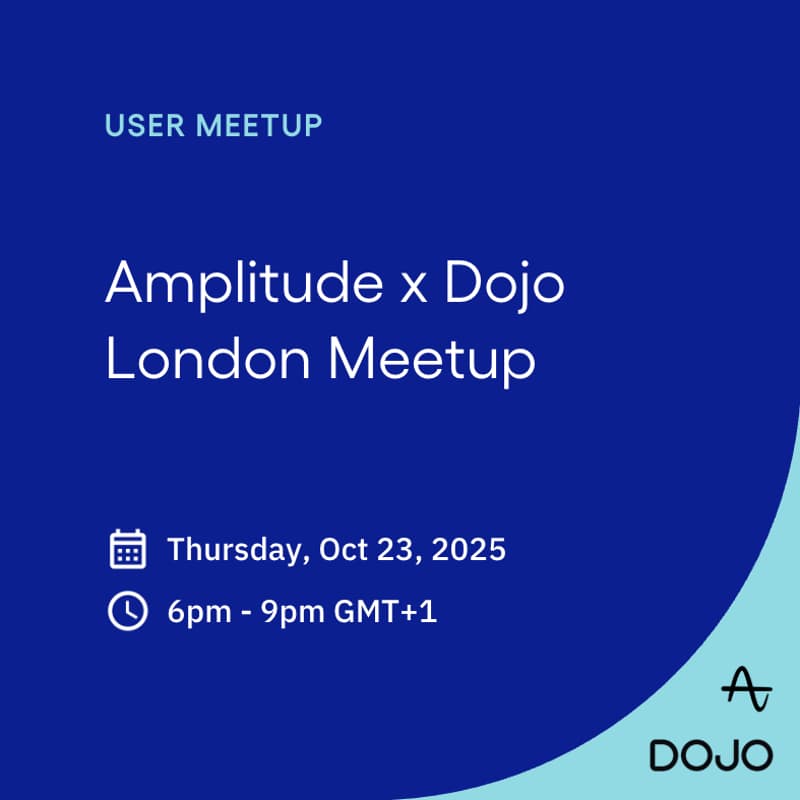 Cover Image for π¬π§ Amplitude x Dojo London Meetup