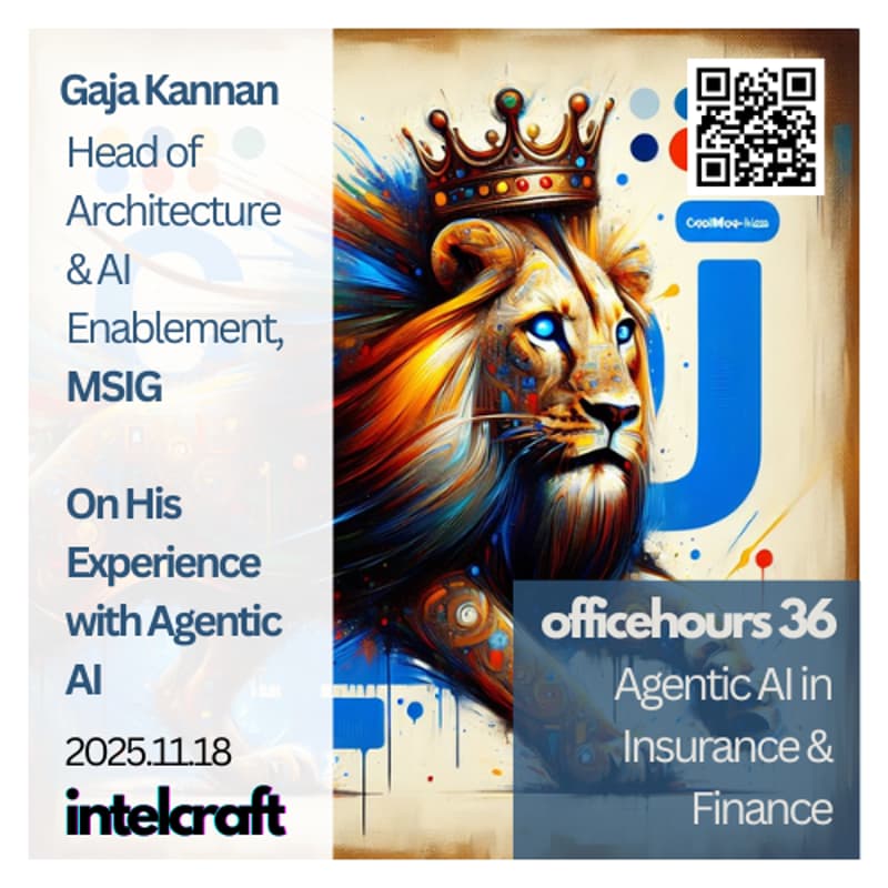 Cover Image for [officehours #36] – The Future of Underwriting in Insurance / Finance is Agentic