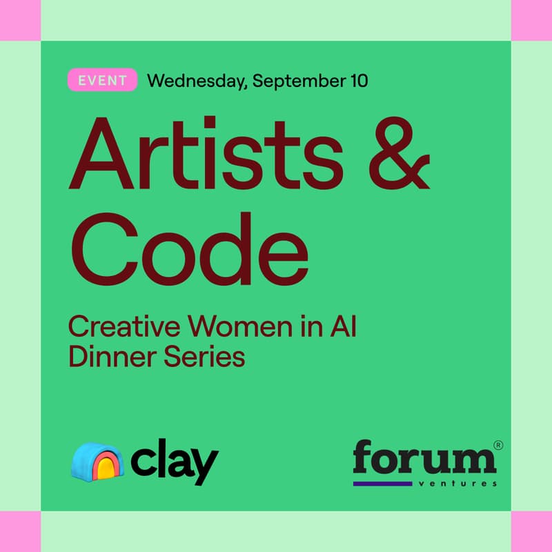 Cover Image for Creative Women in AI Dinner