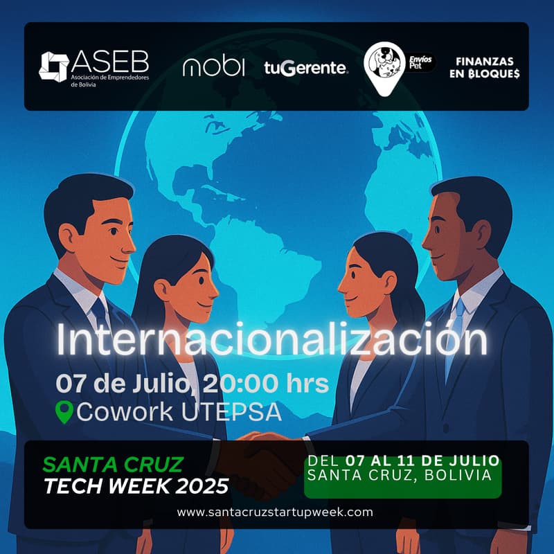 Cover Image for Startups made in SCZ to the world!