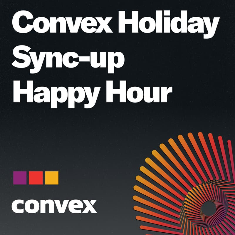 Cover Image for Convex Holiday Party and Sync-up
