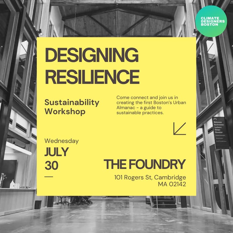 Cover Image for Designing Resilience: Sustainability Workshop