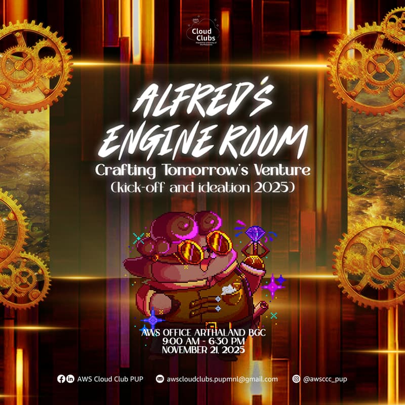 Cover Image for ALFRED'S ENGINE ROOM | Crafting Tomorrow’s Ventures: Kick-off and Ideation 2025