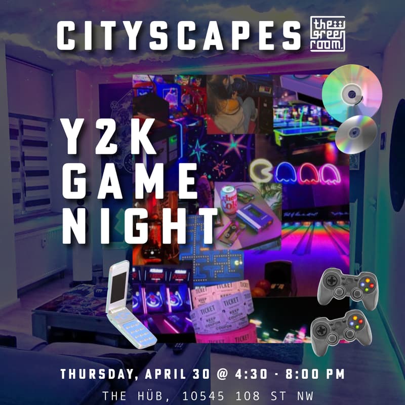 Cover Image for Cityscapes: Y2K Game Night at the Hüb