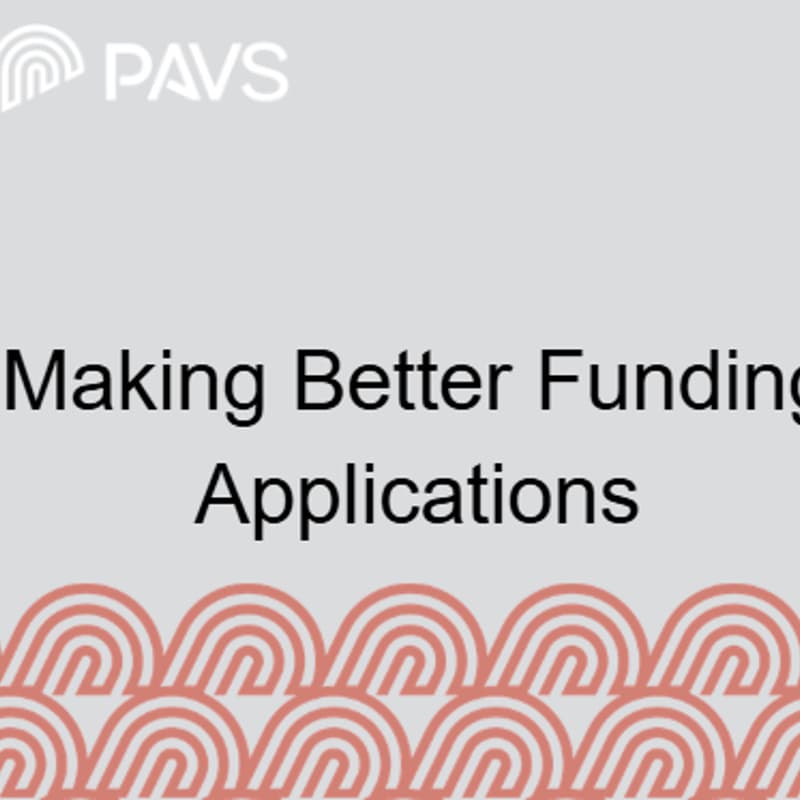 Cover Image for Making Better Funding Applications