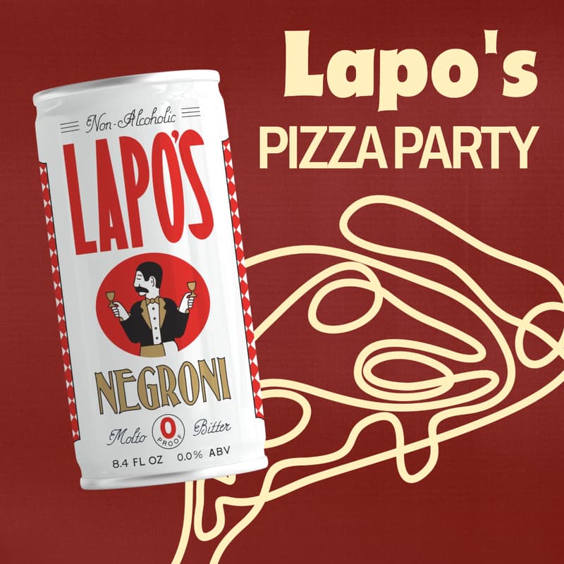 Cover Image for Pizza Party with Lapo’s! Free NA Negronis + Slices