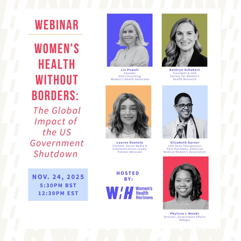 Cover Image for WHH Webinar | Women's Health Without Borders: The Global Impact of the US Government Shutdown