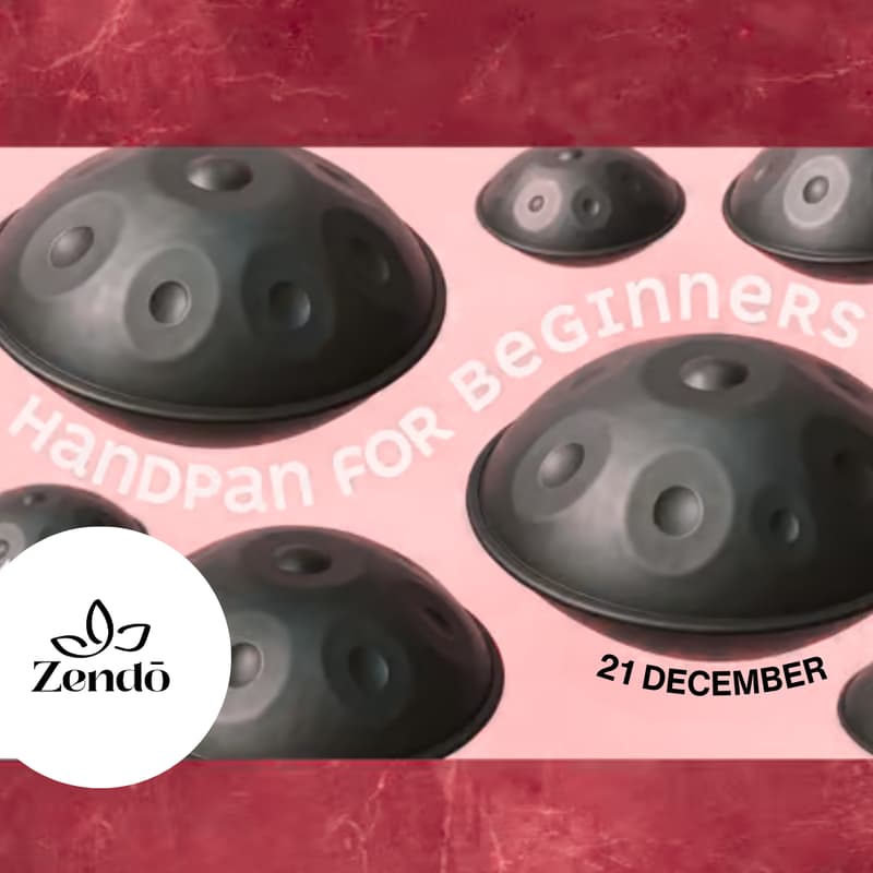 Cover Image for Handpan for beginners - with Filip