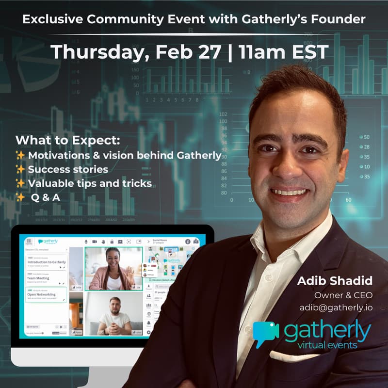 Cover Image for Exclusive Community Event with Gatherly’s Founder