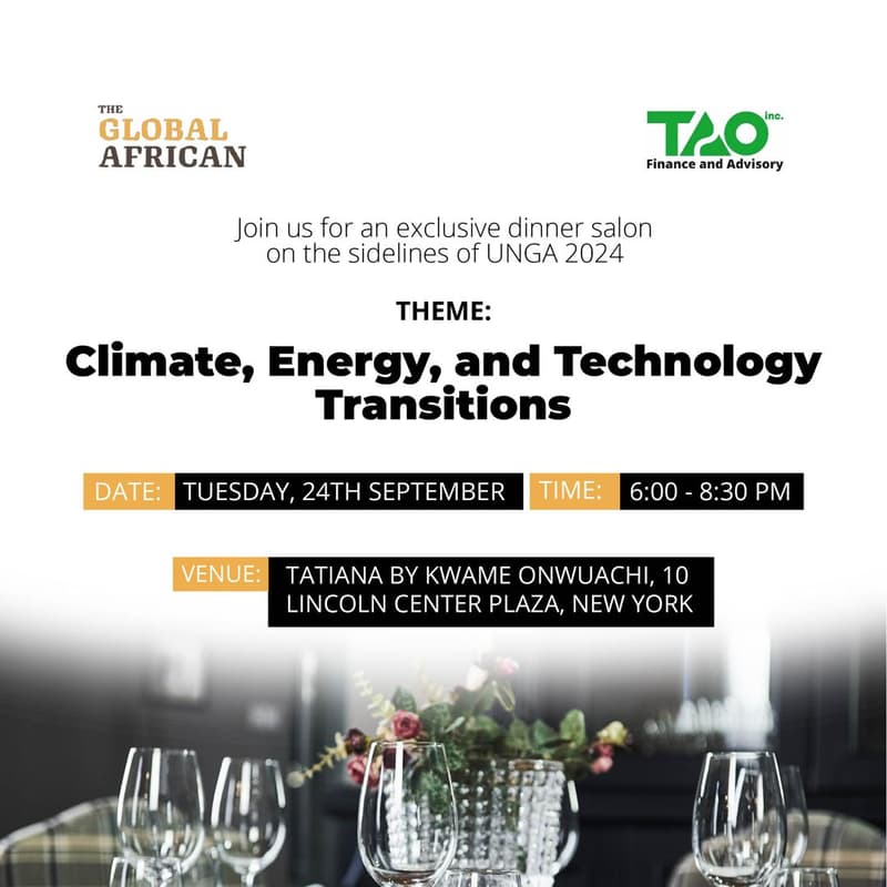 Cover Image for The Global African: Salon on Climate at UNGA79