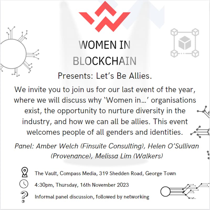 Cover Image for Women in Blockchain: Let's Be Allies