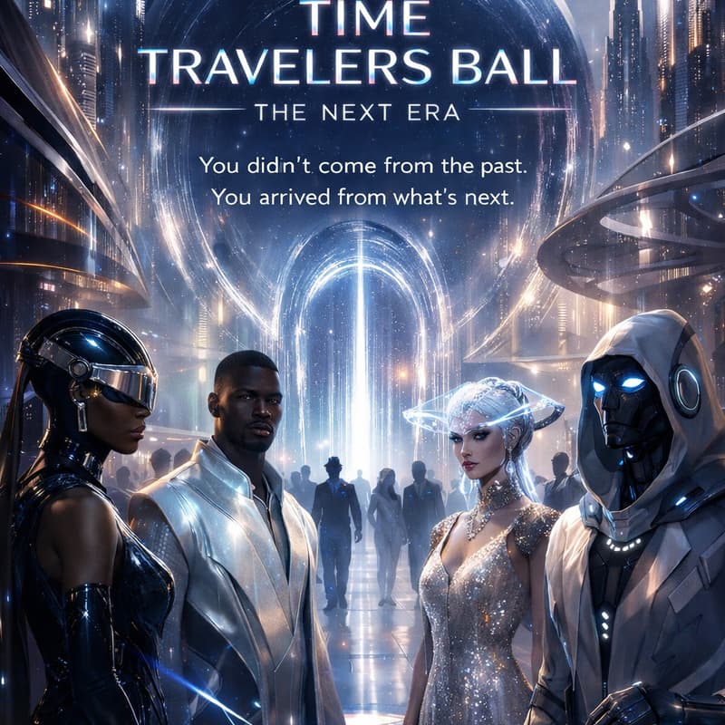 Cover Image for Time Travelers Ball — Wearables Fashion Show & Tech After Party @ The Foundry