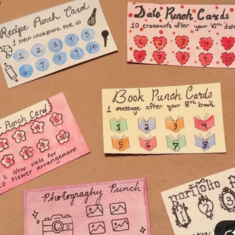 Cover Image for craft club: DIY punch cards