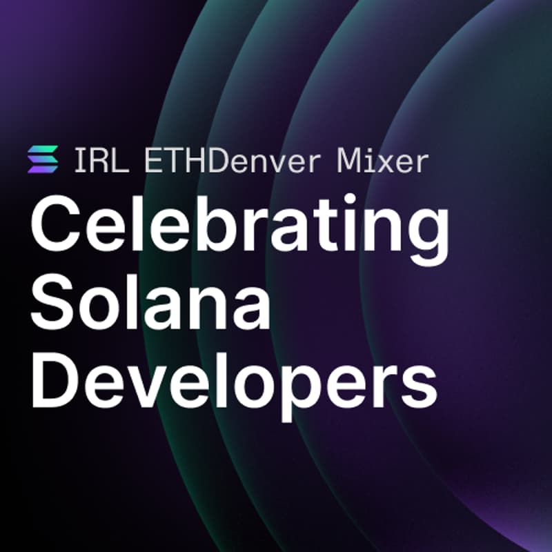 Cover Image for Mixer: Celebrating Solana Developers