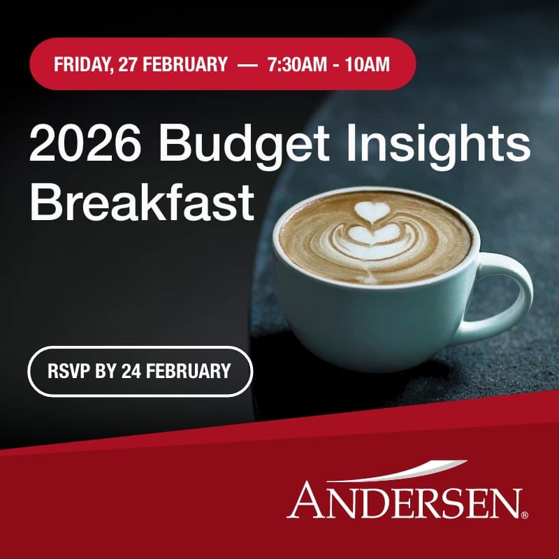 Cover Image for Andersen 2026 Budget Insights Breakfast