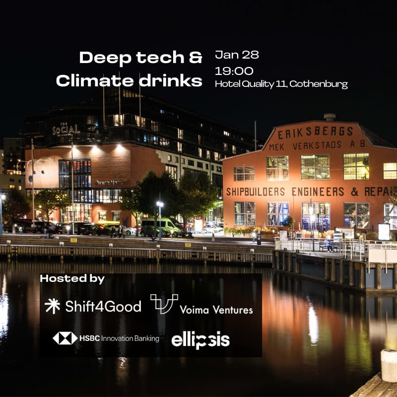 Cover Image for GoWest 2026 Deep tech & Climate drinks