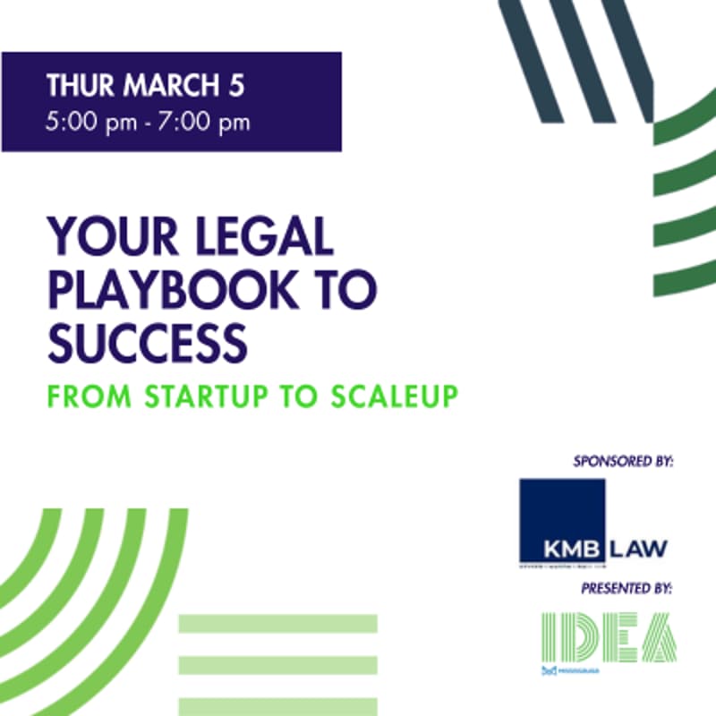 Cover Image for Your Legal Playbook to Success: From Startup to Scaleup