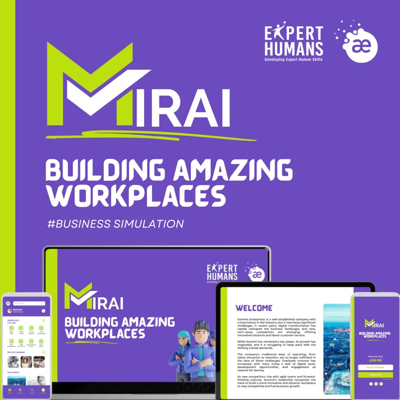 Cover Image for MIRAI: Building Amazing Workplaces Business Simulation – Product Launch