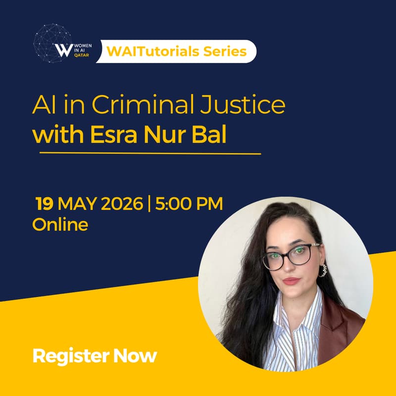 Cover Image for WAI Tutorial - Artificial Intelligence in Criminal Justice