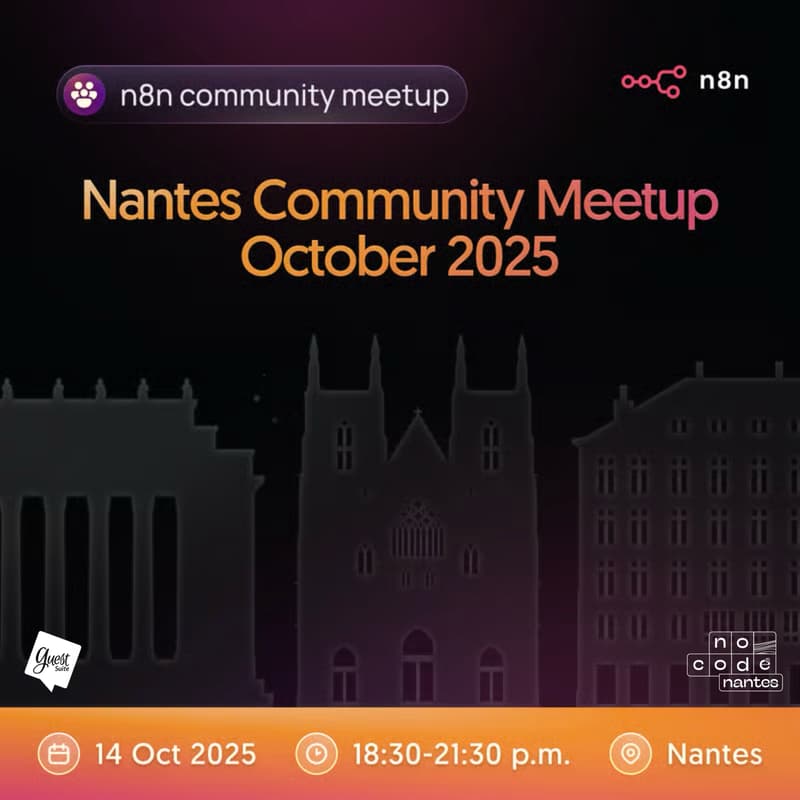 Cover Image for Nantes n8n Community Meetup