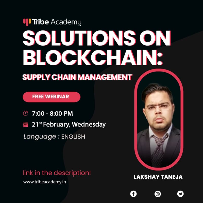Cover Image for Solutions on Blockchain: Supply Chain Management