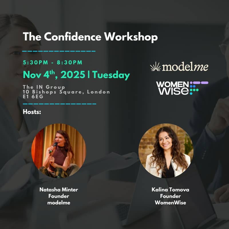 Cover Image for WomenWise x modelme: The Confidence Workshop