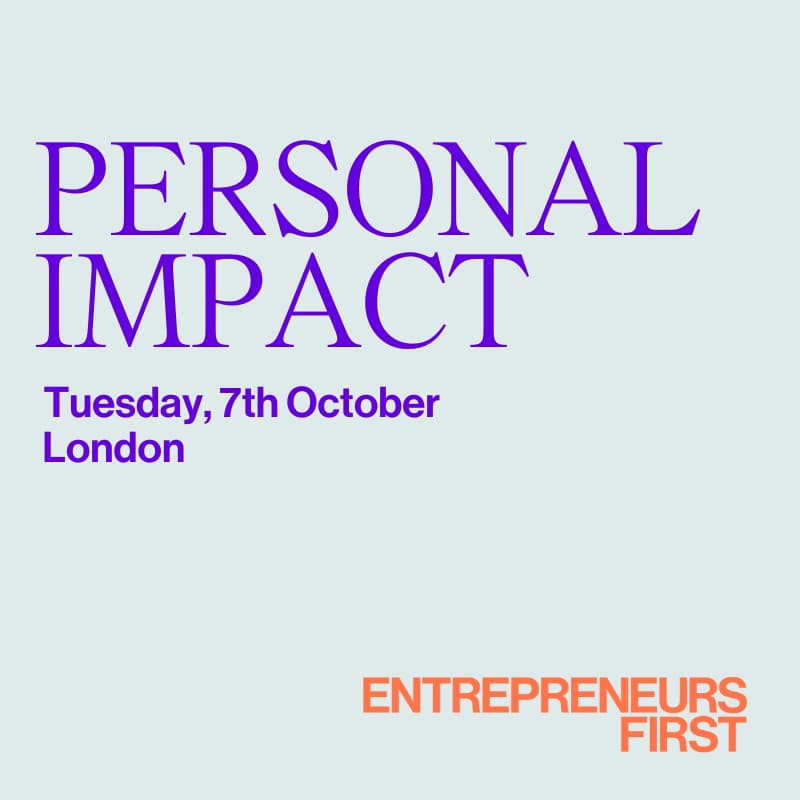 Cover Image for Personal Impact Workshop