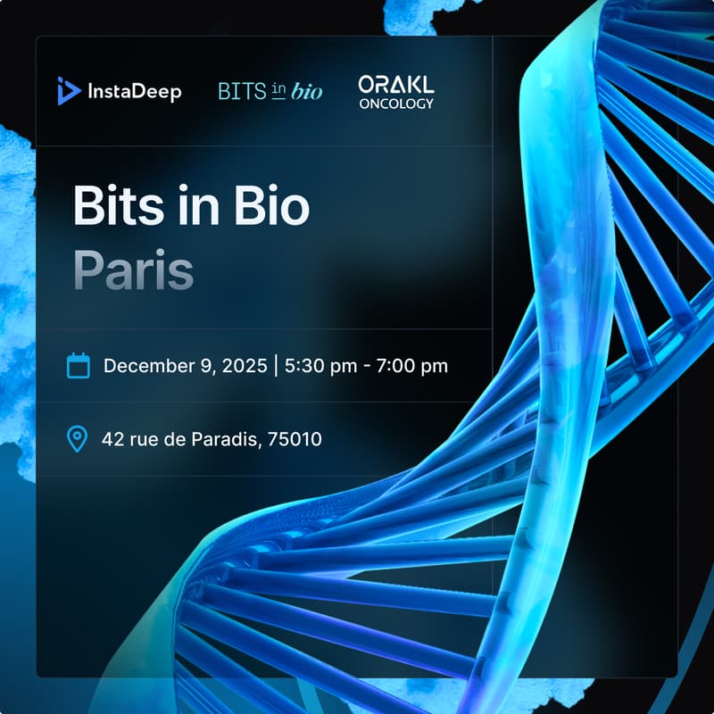Cover Image for Bits in Bio Paris: InstaDeep × Orakl Oncology