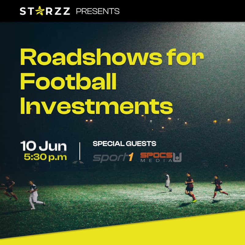 Titelbild für Starzz Roadshow for Football Investment