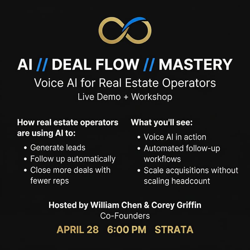 Cover Image for AI Deal Flow Mastery — Voice AI for Real Estate Operators | RE//Forge