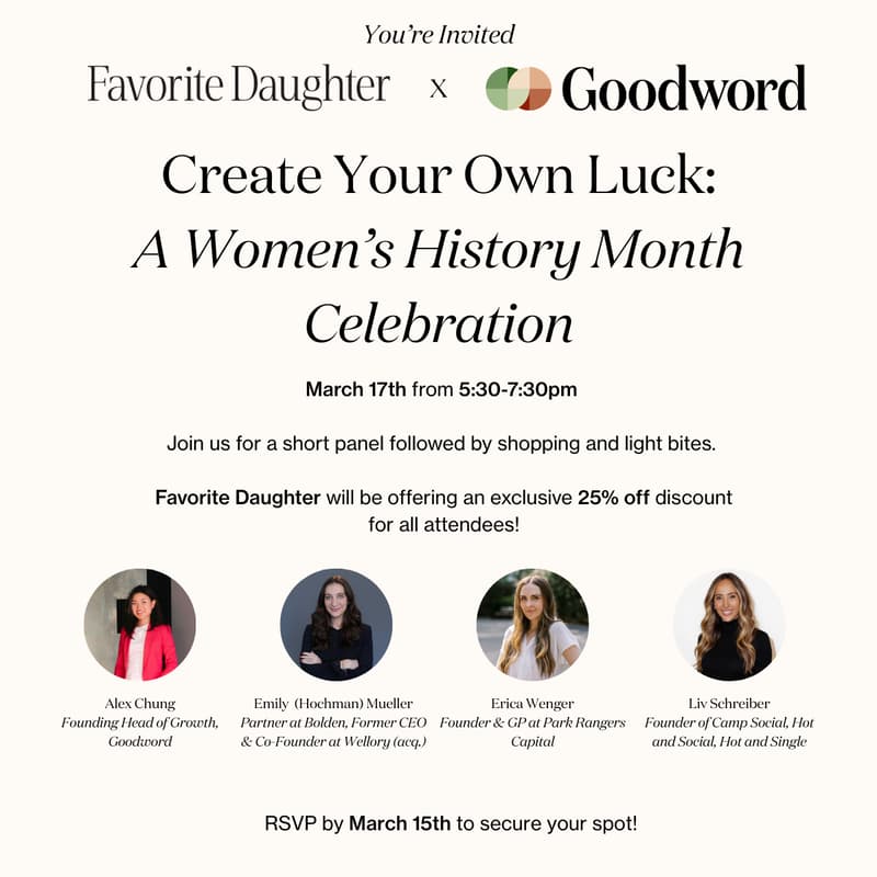 Cover Image for Create Your Own Luck: A Women’s History Month Celebration