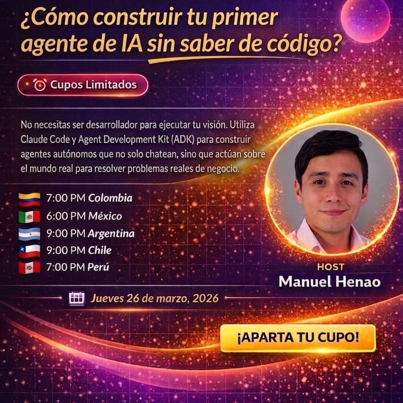Cover Image for Como Construir Tu Primer Agente De IA Sin Saber Código (Jueves de Modo Beta con PM Beers + TribuIA)