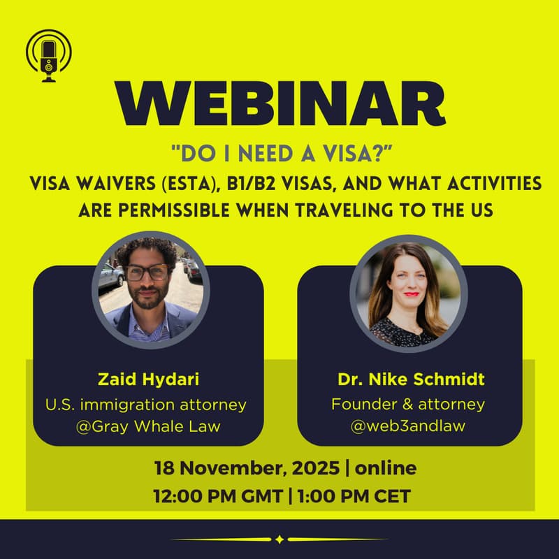 Cover Image for Do I need a visa for business trips to the U.S.?